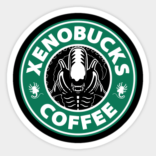 Xenobucks Coffee Sticker